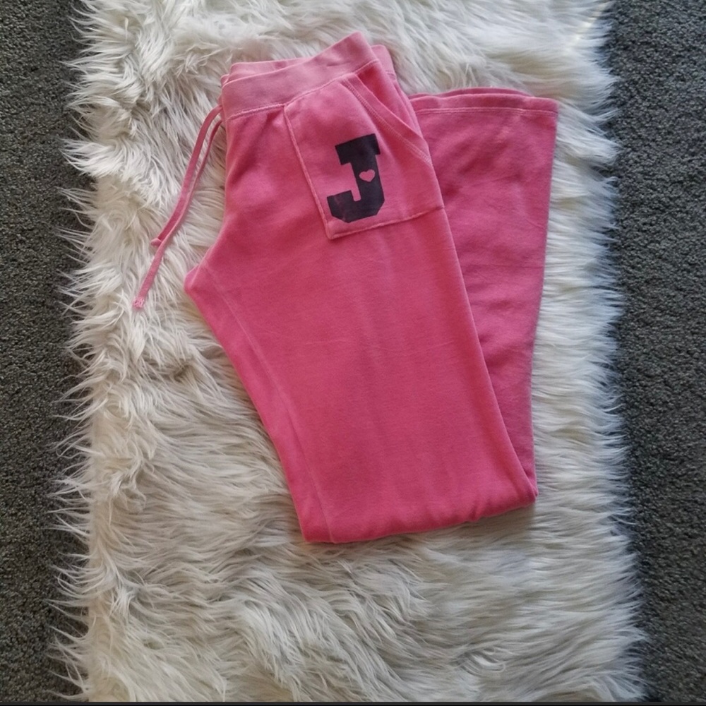 JC velour pants
